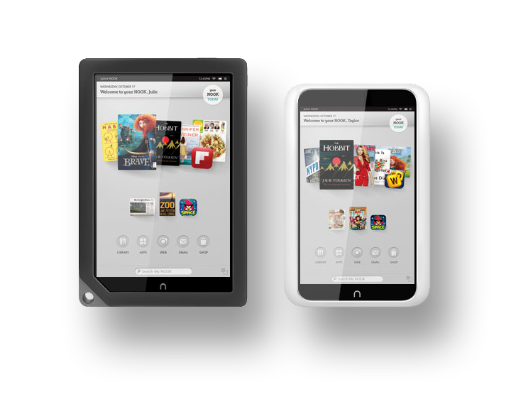 Barnes & Noble Nook Media Tablets: Nook HD+ and Nook HD